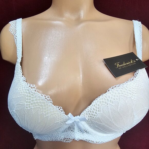 Frederick's of Hollywood Other - Frederick's of Hollywood Saffron Lace Push Up Bra - 34C - NWT
